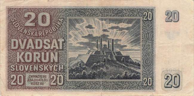20 Korun 1939 p.5a